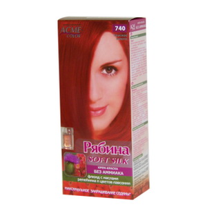 4820000307314 — Краска "Acme" Рябина Soft SILK 740 красное золото