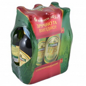 4820000452915 — Пиво «львовское» 1715 стекло 0.5 л. акция 5 +1