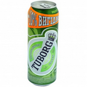 4820000454254 — Пиво "Tuborg" Green ж/б 0.55л