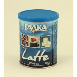 4820000571357 — Кофе со сливками "latte" 200 г. / галка