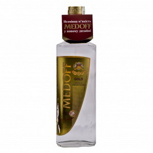 4820000584234 — Водка "Medoff" Gold 0.5л