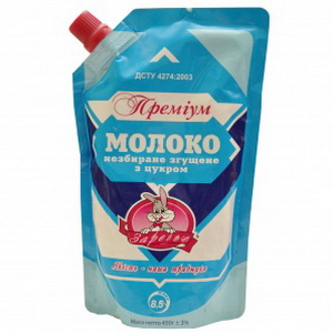 4820001074192 — Молоко сгущенное с сахаром Премиум 8,5% 450г д/п