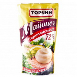 4820001310696 — Майонез "Торчин" Европейский 72% д/п 190г
