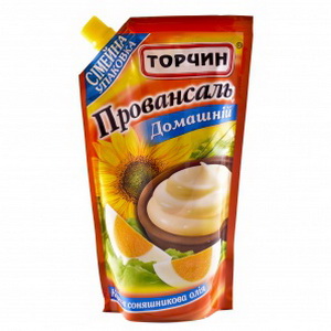 4820001312911 — Майонез "Торчин" "Домашний" 50% д/п 420г