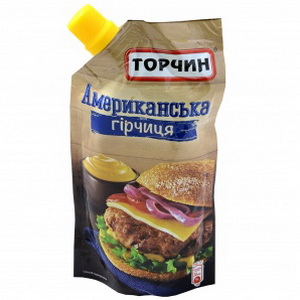 4820001314489 — Гірчиця "Американська" Лагідна 130 г ТМ Торчин