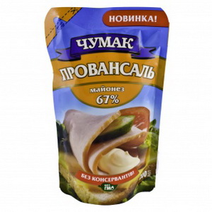 4820001352276 — Майонез "Чумак" Провансаль 67% д/п 200мл