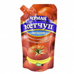 4820001353952 — Кетчуп пастеризованный "Чумак" нежный, категория экстр