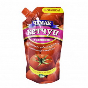 4820001357059 — Кетчуп "Чумак" с чесноком