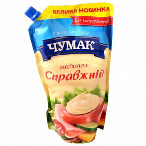 4820001357622 — Майонез "Чумак" настоящий