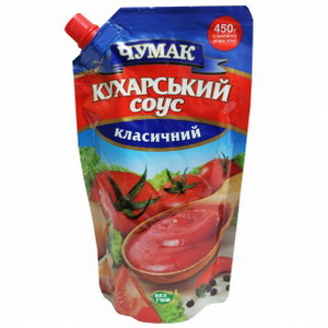 4820001357875 — "чумак"соус кухарск.классич 450мл