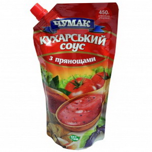 4820001357899 — Соус Кухарский с пряностями 450мл д/п ТМ Чумак