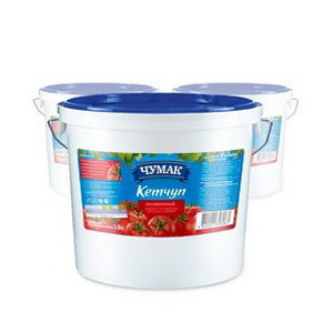 4820001358087 — Кетчуп "Чумак" Томатный ведро 5000 г