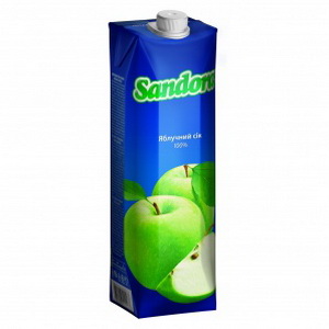 4820001443936 — Сок "Сандора" яблочный