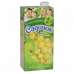 4820001445510 — Сок "Садачок" виноградно-яблочный