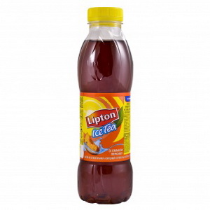 4820001449815 — Чай холодный "lipton" черный со вкусом персика 0,5 л
