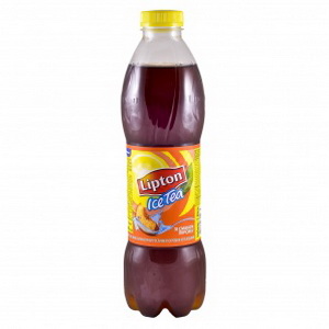 4820001449853 — Холодный чай "Lipton" Черный чай+персик пэт 1л