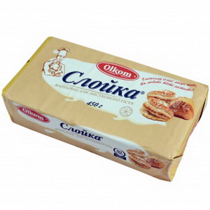 4820003143339 — Маргарин "Olkom" Слойка 80% 450г
