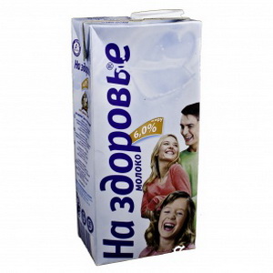 4820003481011 — Молоко"На Здоровье" 6% 1л.