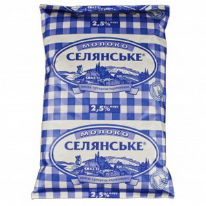 4820003481561 — Молоко "Люстдорф" Селянське 2,5% т/ф 450г