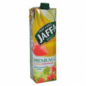 4820003684856 — Сік "JAFFA" зі смаком банан-полуниця 950 мл.