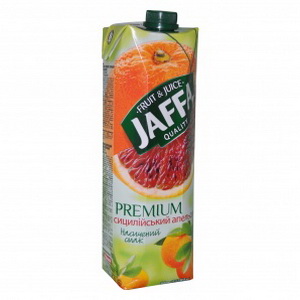 4820003685570 — Нектар "jaffa" select оранжевый красный 1л