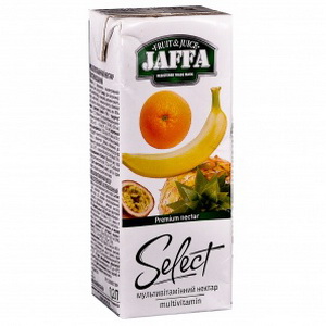 4820003687338 — Нектар "jaffa" select мультивитамин 0,2 л
