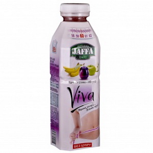 4820003687475 — Нектар "jaffa" viva банан, слива и яблоки 1л