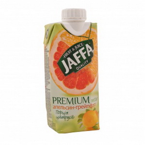 4820003687598 — Нектар "jaffa" premium апельсин-грейпфрут 0,33 л