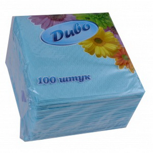 4820003831434 — Салфетки "Диво" голубые 100шт