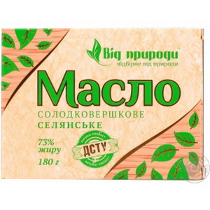 4820004751885 — Масло сл.Селянське 73% (Элит)180г НоваОдеса