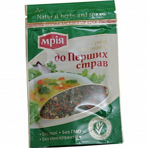 4820005023929 — Приправа "Мрия" Для первых блюд пл/пак с застежкой 10г
