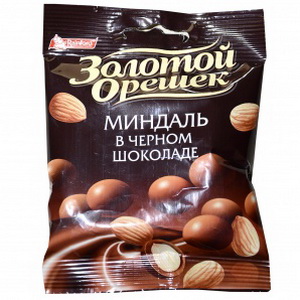 4820005195220 — Драже Голден Нут минд. чер. шок.. 100 г. Милленниум