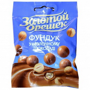 4820005195244 — Драже Голден Нут мол. шок. лес. орех. 100 г. Милленниум