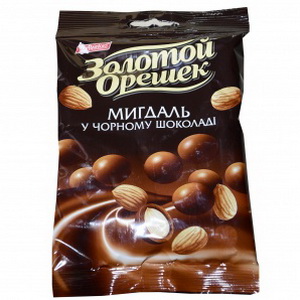 4820005195732 — Драже Золотой Орешек минд. чер. ш. 50 г. Милленниум-