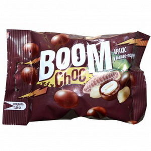 4820005198764 — Драже "BOOM CHOK" Арахіс в какао 90г