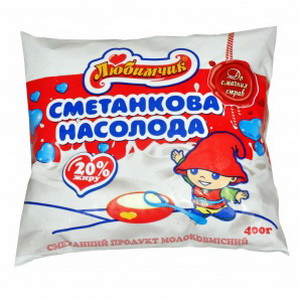4820005426300 — Сметанкова насолода 20% злагода 400г