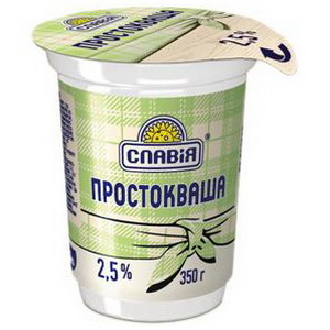 4820006531447 — Простокваша "Славия" 2,5% пл/ст 350г