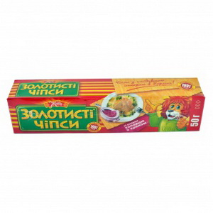4820007053429 — Чипсы "Золотистые" Холодец+хрен 50г