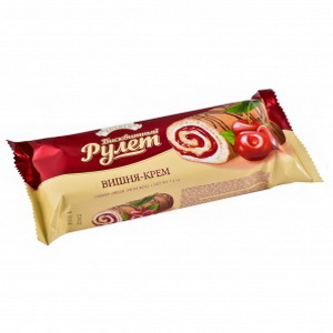 4820007242083 — Рулет "ROSHEN" вишня - крем