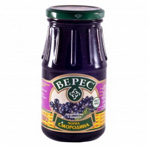4820008091826 — Варенье "Верес" черная смородина с сахаром