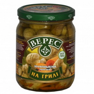 4820008099181 — Гриби шампіньони запечені на грилі 480г