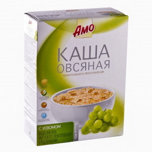 4820008124197 — Каша "амо" овсяная с изюмом 200г