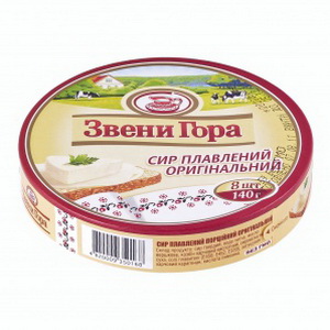 4820009350168 — 0406303900^ Звенигора сир плавлений 51%  140г Оригінальний