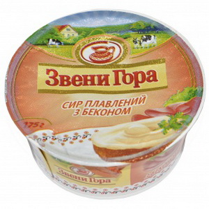 4820009352063 — Сыр плавленый "звенигора" с беконом 175г