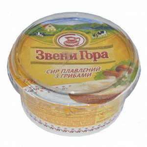 4820009352070 — Сыр плавленый "звенигора" лесными грибами 175г