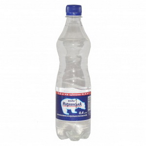 4820010161081 - Миниральная вода 0.6л газированная мирненская 