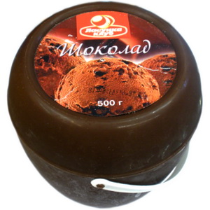 4820012594535 — Мороженое "ведро ассорти" шоколад 500г. / лакомка /