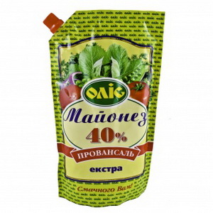 4820015711274 — Майонез Провансаль Экстра"Олис"40% дойпак720г