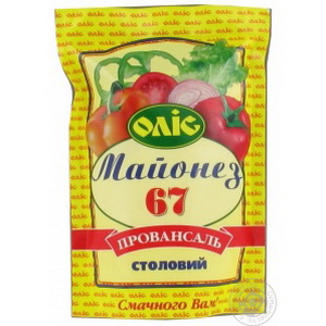 4820015712356 — Майонез "Олис" Провансаль Столовый 67% д/п 180г