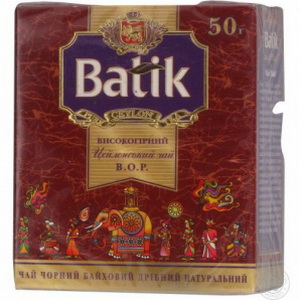 4820015831507 — ЧАЙ "БАТИК" 50г  B.O.P. Ч/БАЙХ.